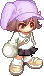 Light-Purple Lop Bunny Ballcap